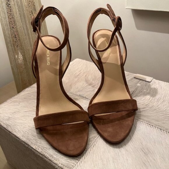 Veronica Beard Darcelle Ankle-Strap Stiletto Heels - Picture 2 of 9